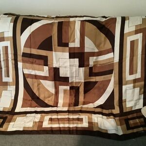 Adrienne Landau silk scarf quilt pattern 34” square NEW